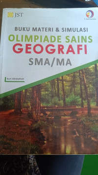 Image of Buku Materi & Simulasi Olimpiade Sains Geografi SMA/ MA
