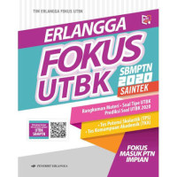 Image of Erlangga Fokus UTBK SBMPTN 2020 SAINTEK