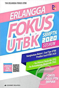 Image of ERLANGGA Fokus UTBK SBMPTN 2020 SOSHUM