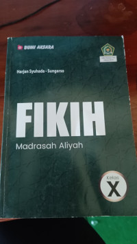 Image of Fikih Madrasah Aliyah Kelas X