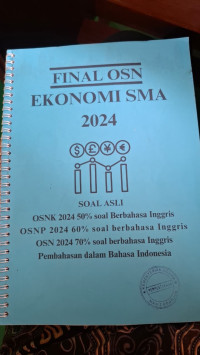 Image of Final OSN Ekonomi SMA 2024