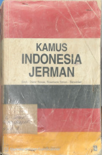 Image of Kamus Indonesia Jerman