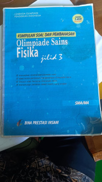 Image of Kumpulan Soal dan Pembahasan Olimpiade Sains Fisika Jilid 3