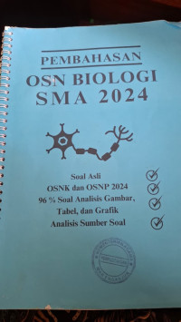 Image of Pembahasan OSN Biologi SMA 2024