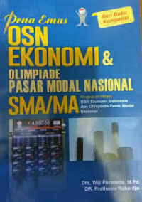 Image of Pena Emas OSN Ekonomi & Olimpiade Pasar Modal Nasional SMA/ MA