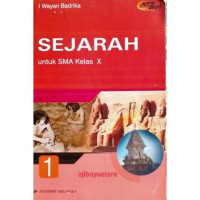 Image of Sejarah Untuk SMA Kelas X Jilid 1