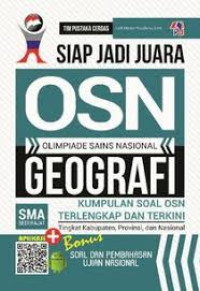 Image of Siap Jadi Juara Olimpiade Sains Nasional Geografi SMA