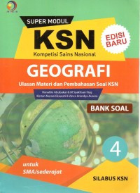 Image of Super Modul KSN SMA Bank Soal Geografi Buku 4