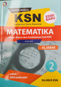 Image of Super Modul KSN SMA Matematika Diskrit Buku 2